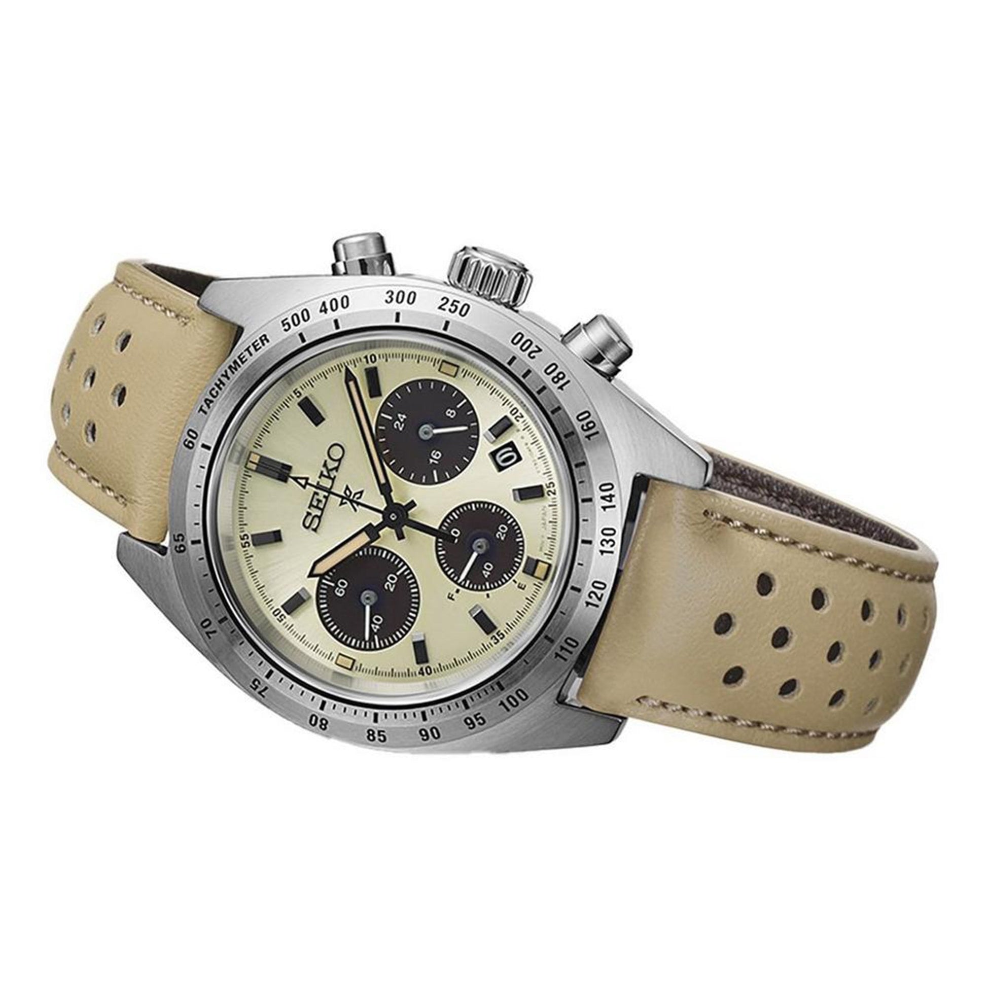 Seiko Prospex Speedtimer Solar 'Motoring' Chronograph Watch