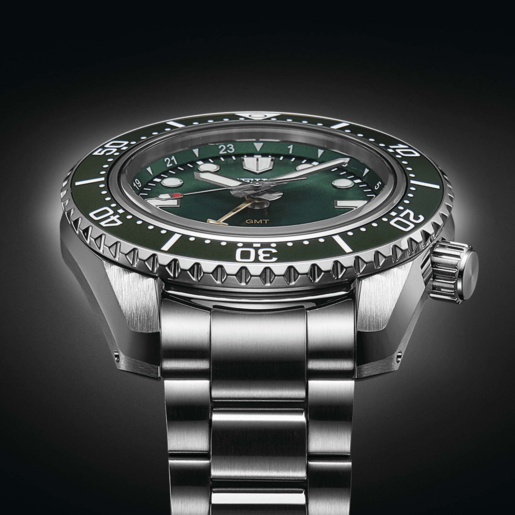 Seiko Prospex 1968 Heritage Divers GMT Automatic 'Marine Green' Watch