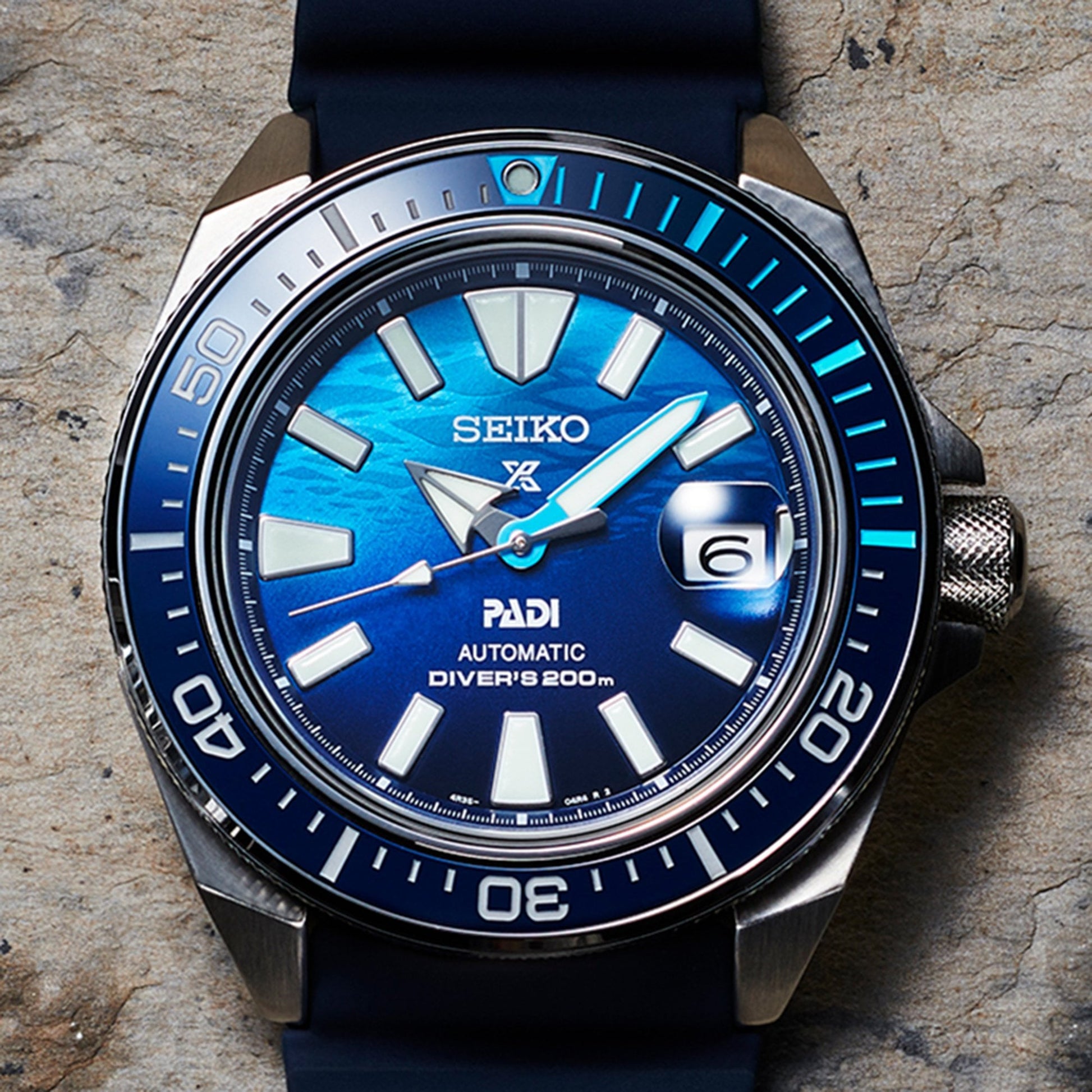 Seiko Prospex PADI “Great Blue” Samurai Automatic Divers Watch
