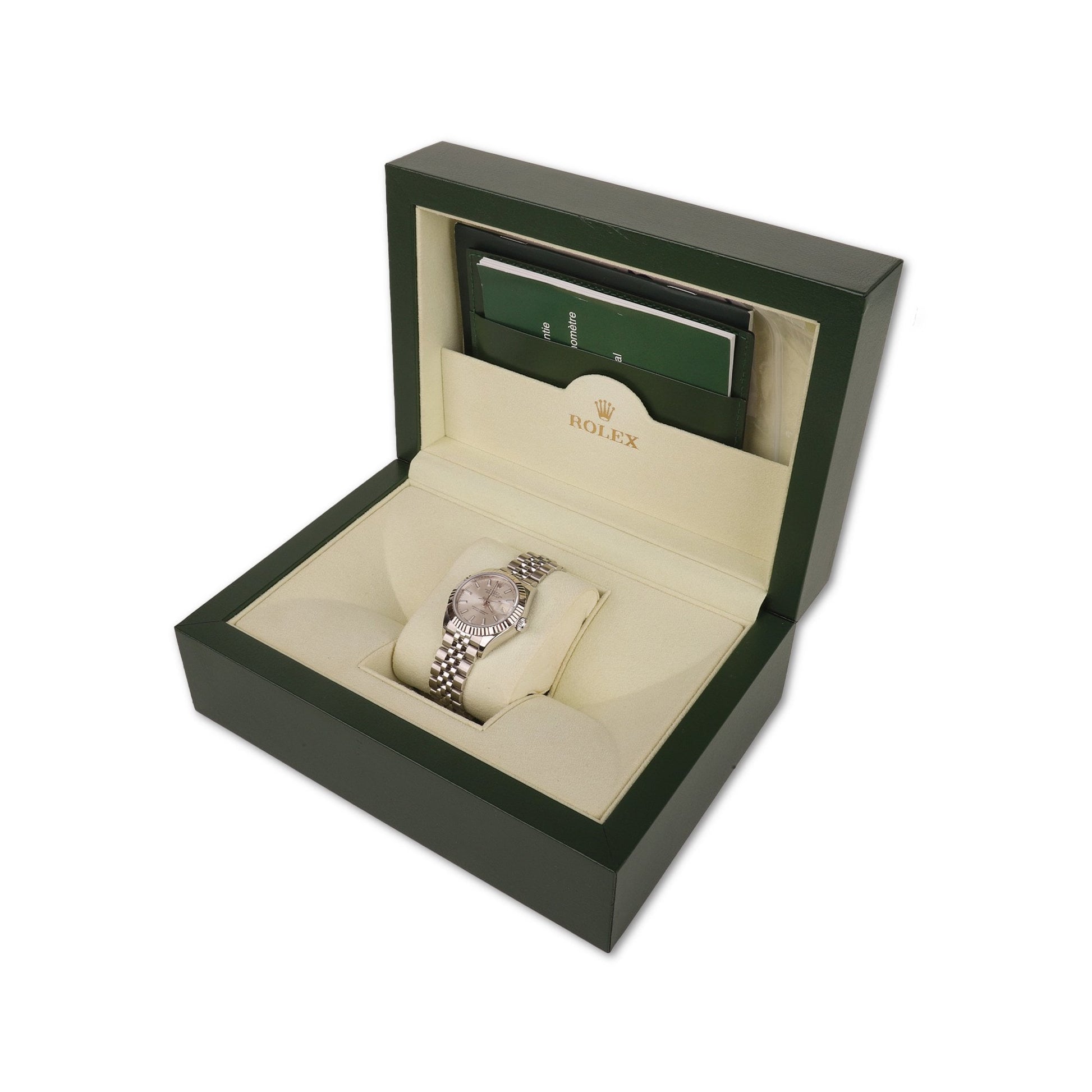 Rolex Datejust Stainless Steel and white Gold Perpetual Jubilee Ladies Pre-Owned Watch