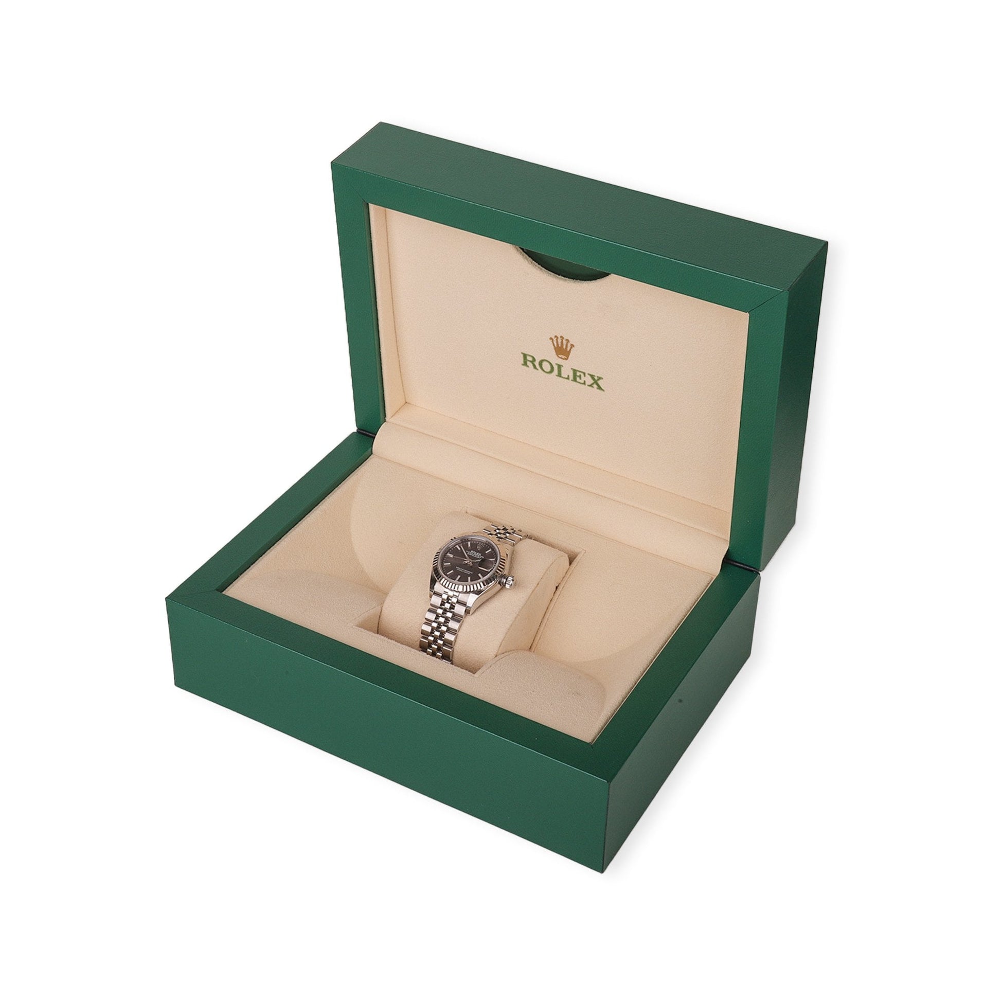 Rolex Datejust Stainless Steel 18ct White Gold Perpetual Jubilee Ladies Pre-Owned Watch
