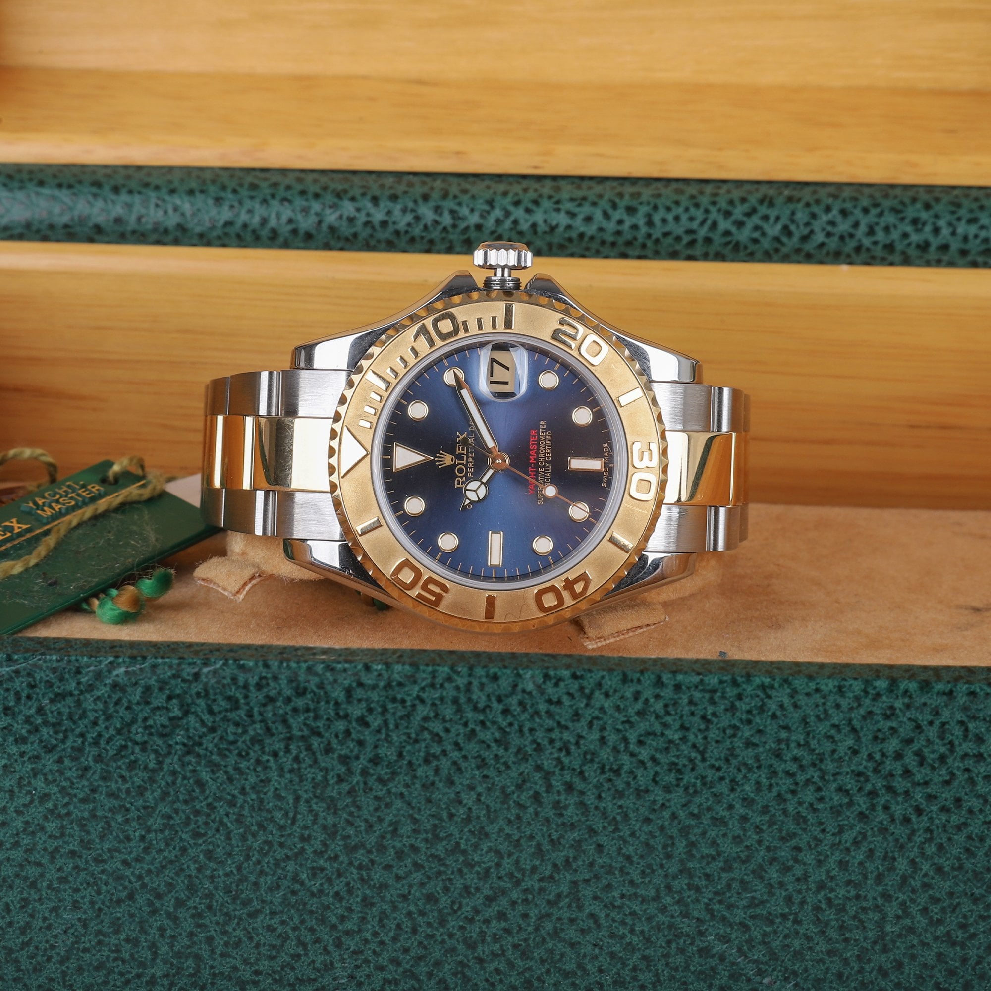 Rolex Steel and Gold Yacht-Master Automatic Pre-Owned Watch