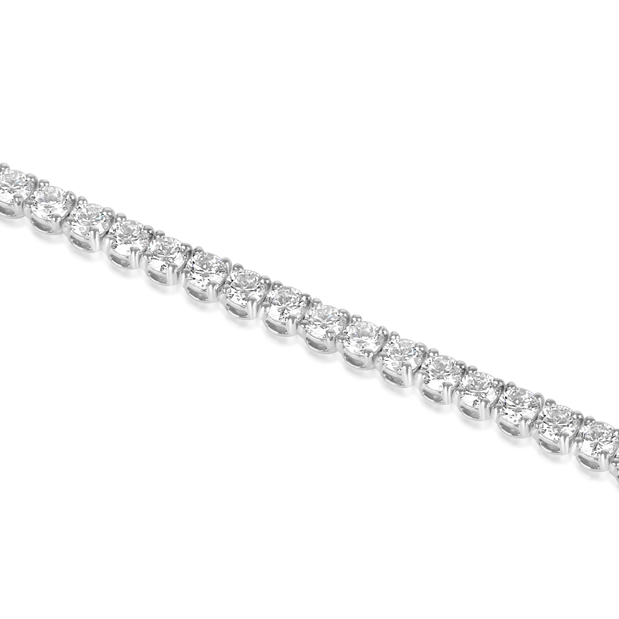 18ct White Gold 6.00ct Lab Grown Diamond Bracelet