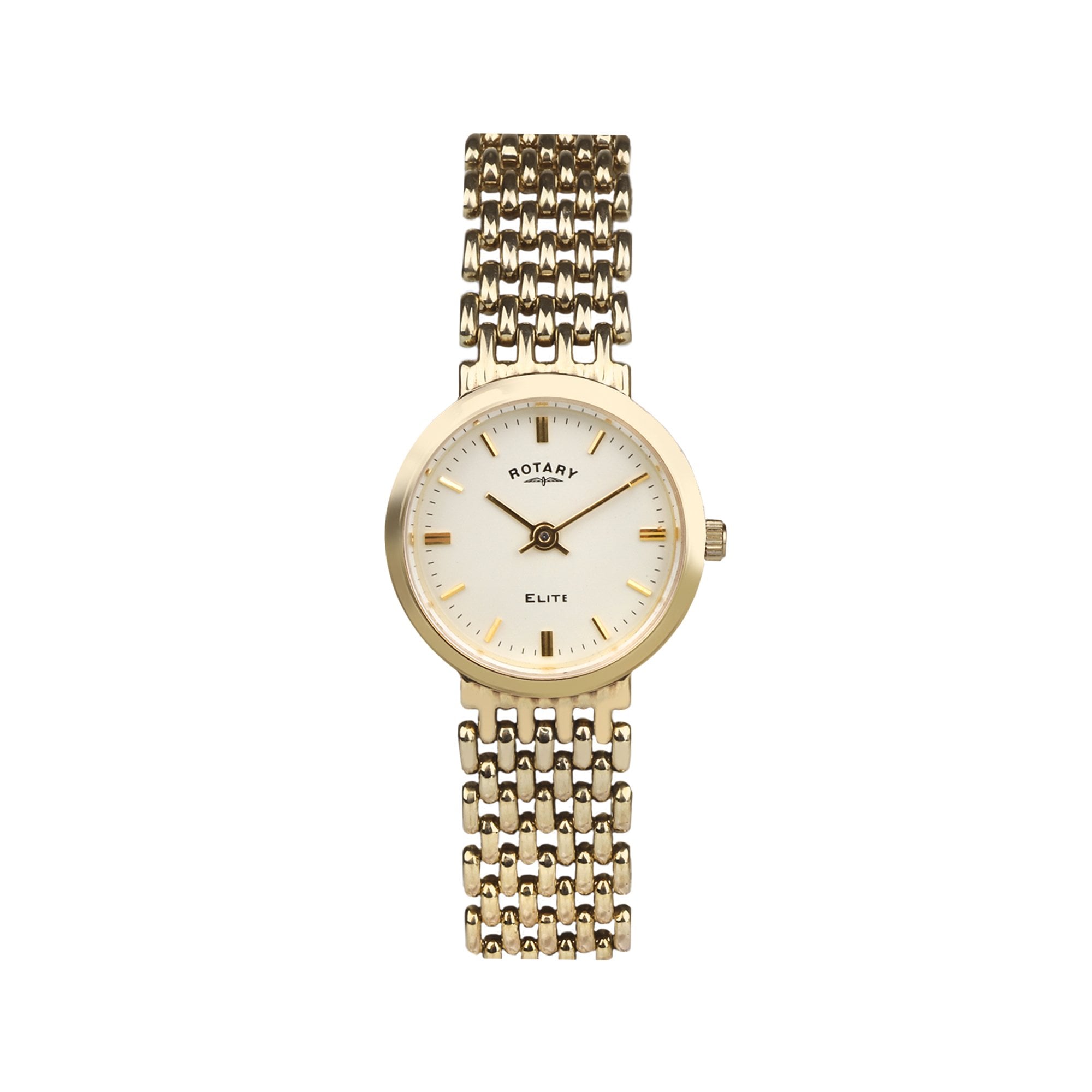 Women's 9ct Gold Rotary Elite Dress Watch