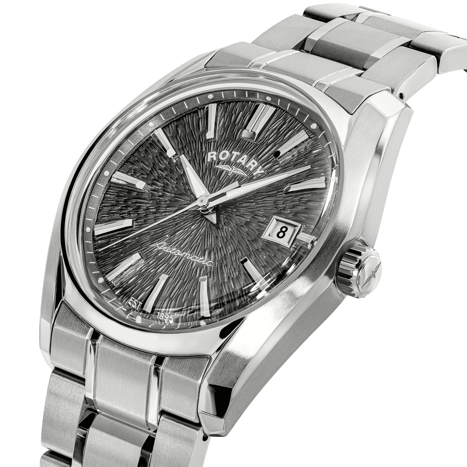 Rotary Lumen Automatic Date Mens Watch