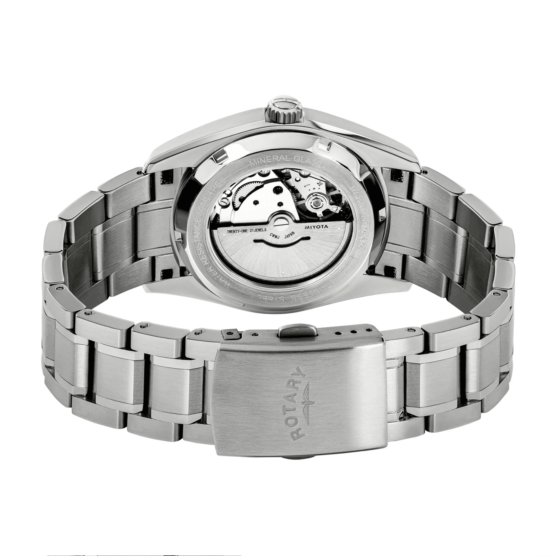 Rotary Lumen Automatic Date Mens Watch