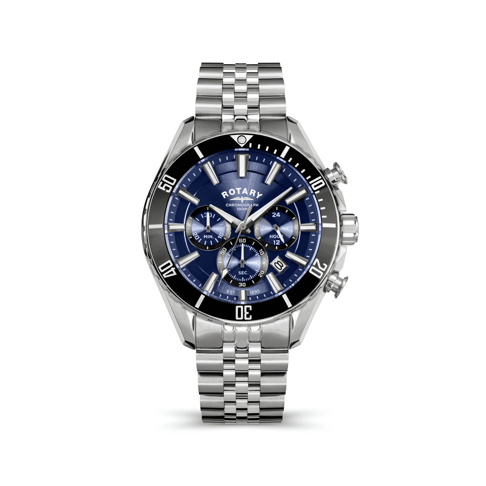 Rotary Apex100 Chronograph Quartz Mens Watch