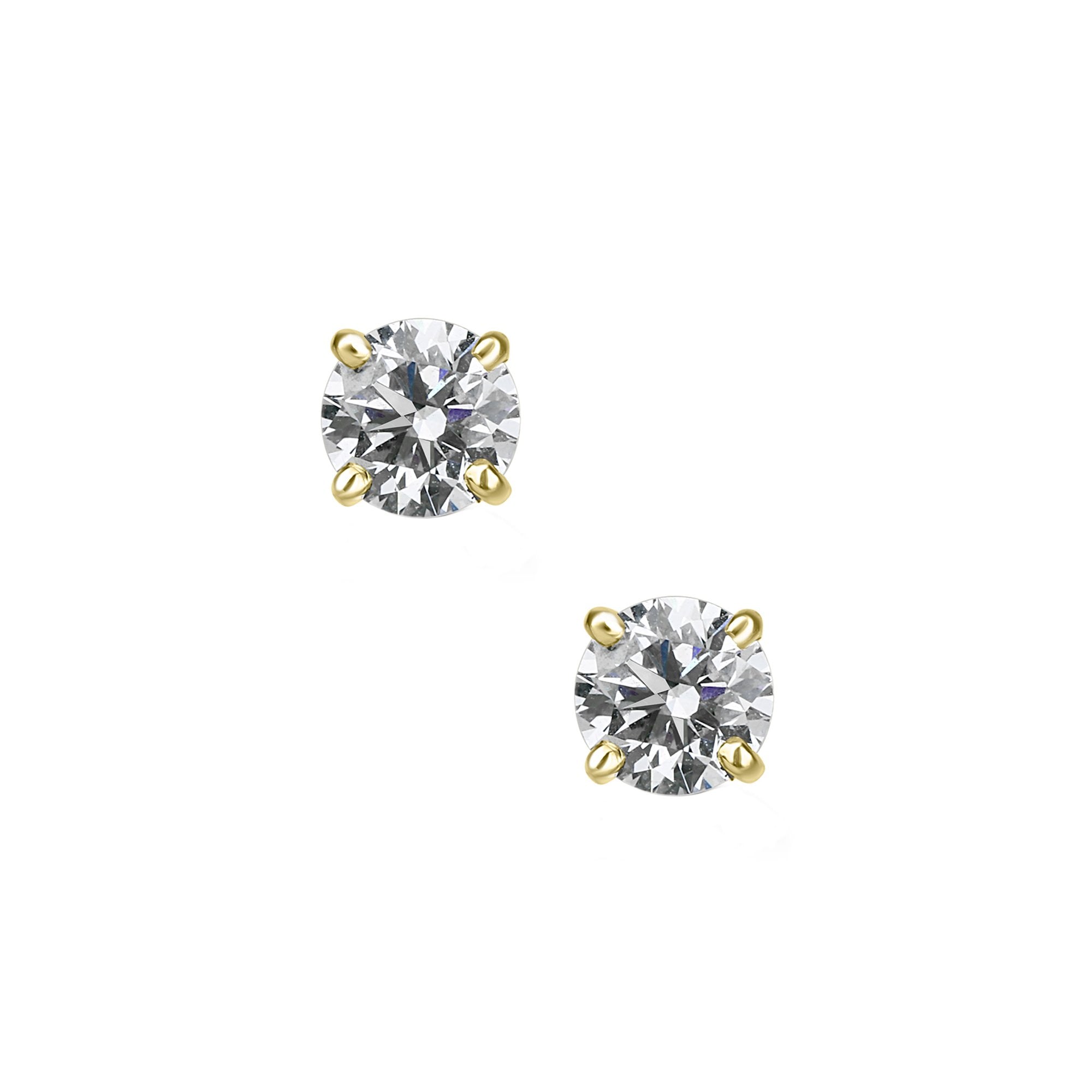 18ct Yellow Gold 1.15ct Lab Grown Diamond Stud Earrings
