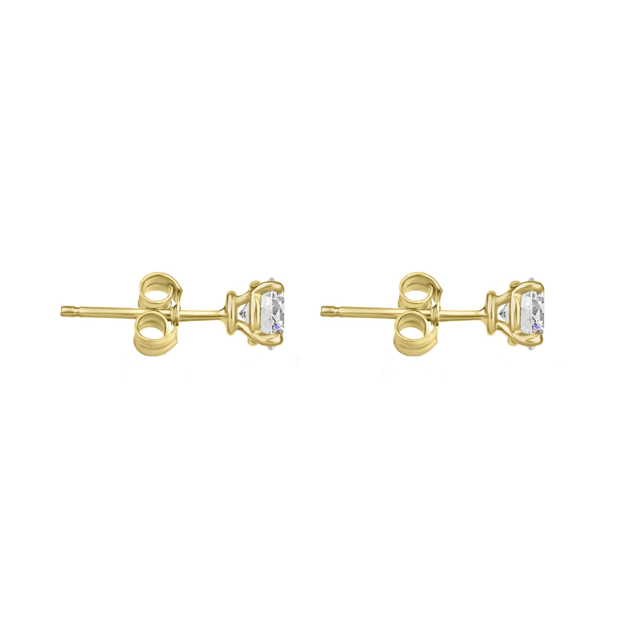 18ct Yellow Gold 1.15ct Lab Grown Diamond Stud Earrings