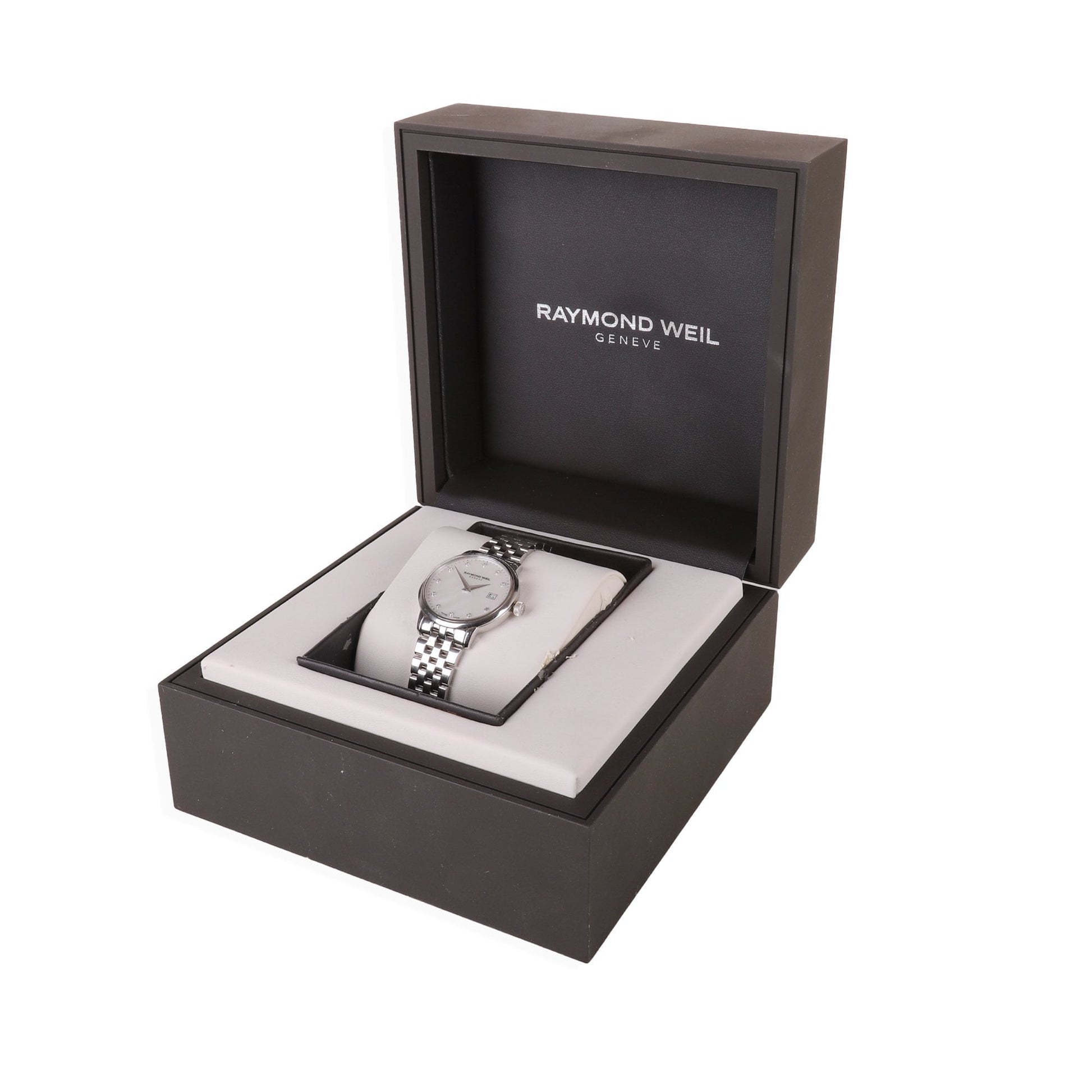 Raymond Weil Toccata Watch with Diamond Dot Mother of Pearl Dial