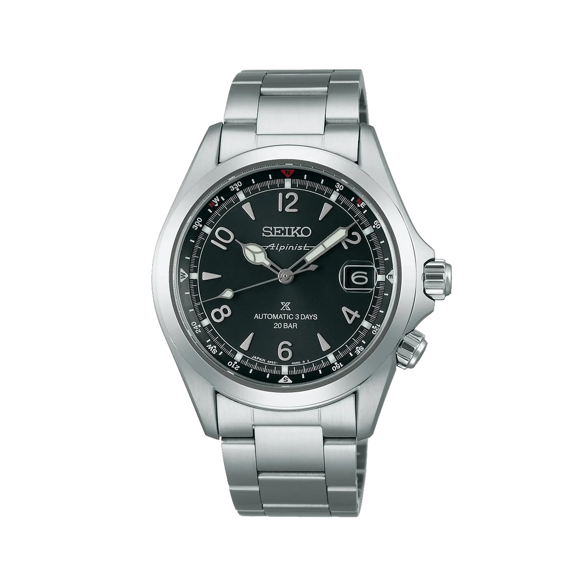 Seiko Prospex Alpinist in 'Summit Black' Automatic Watch