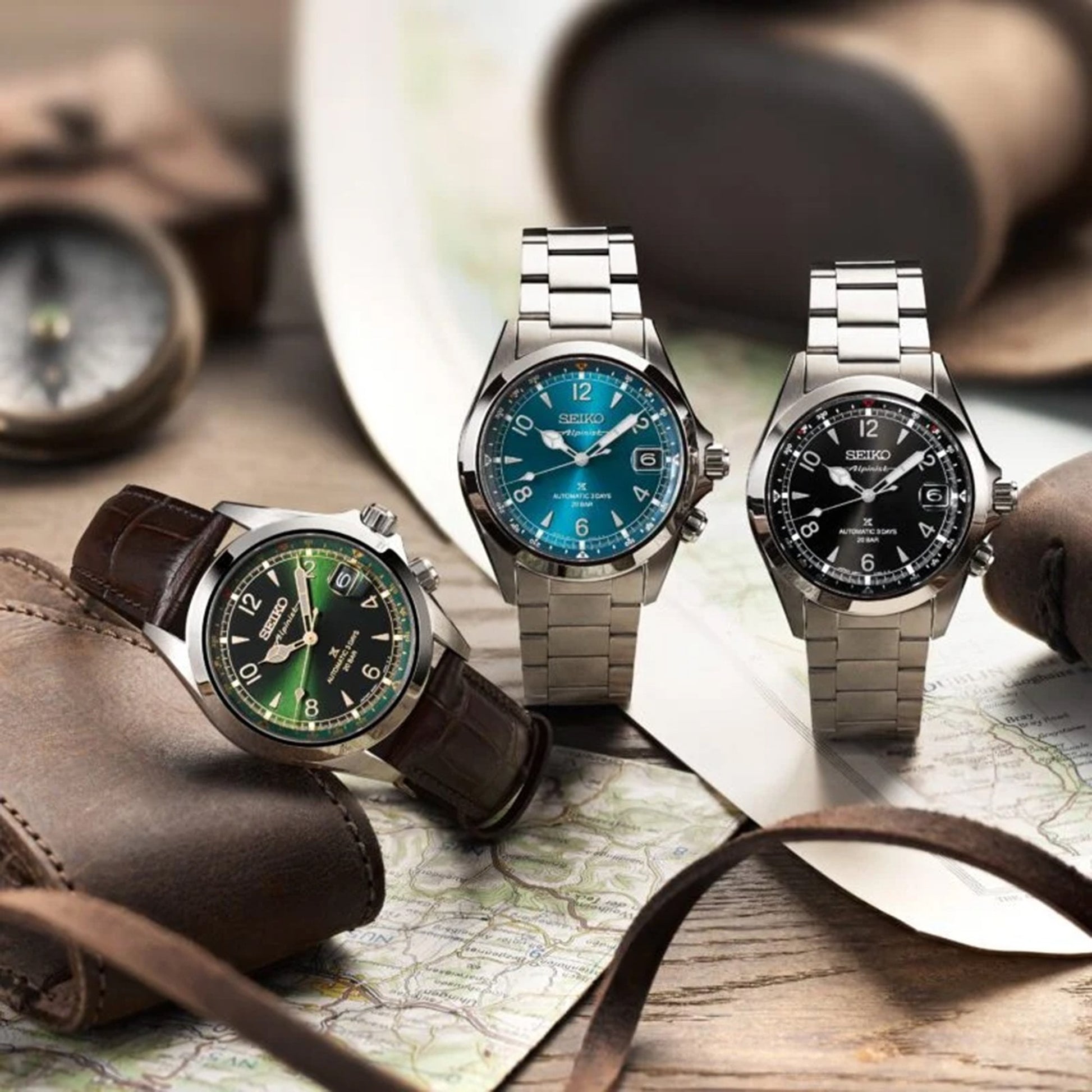 Seiko Prospex Alpinist in 'Summit Black' Automatic Watch