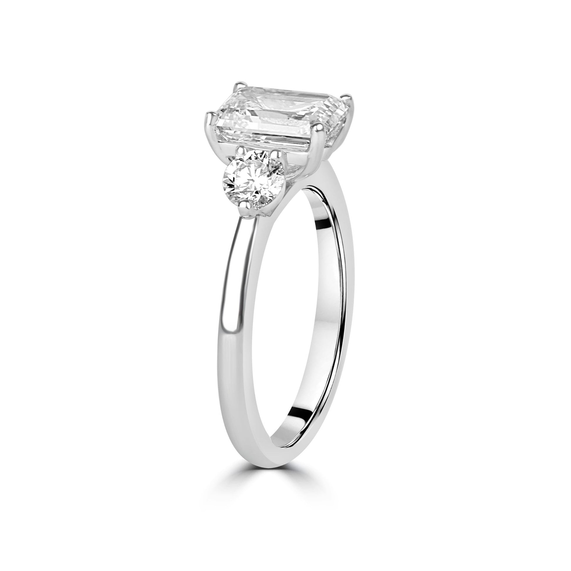 Trilogy Lab Grown Diamond 'Ava' Engagement Ring