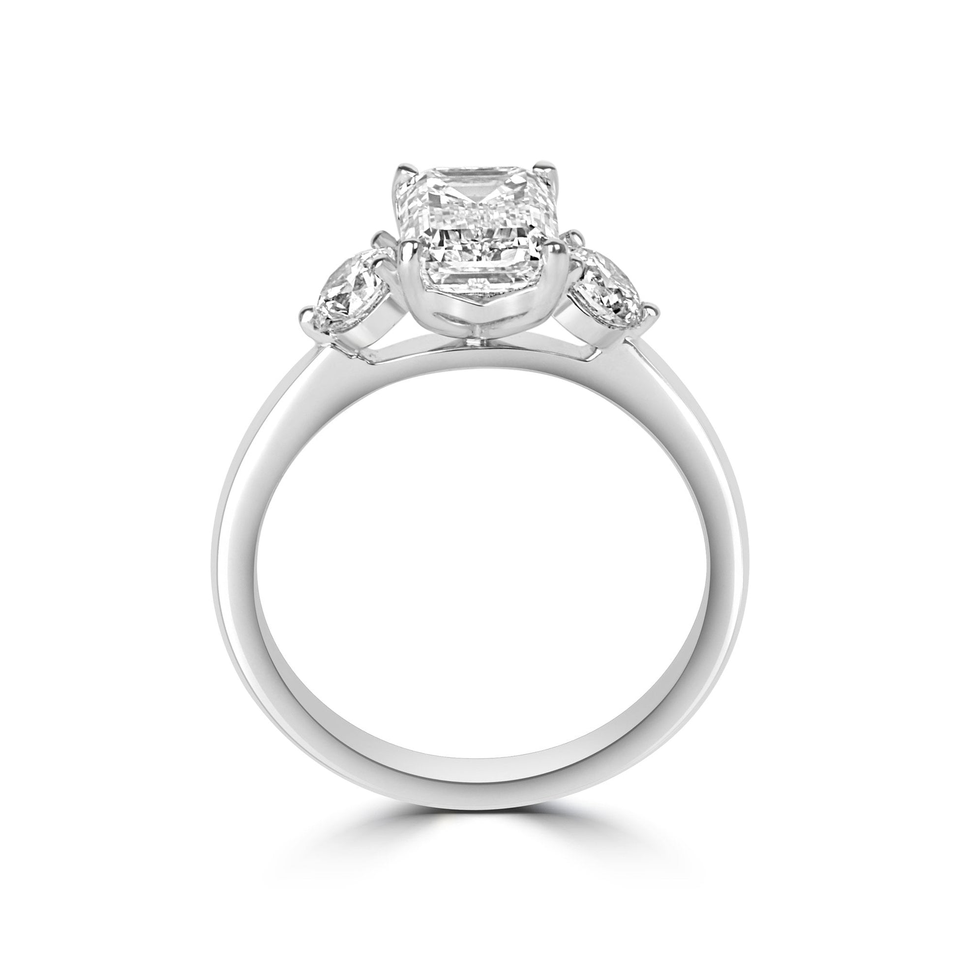 Trilogy Lab Grown Diamond 'Ava' Engagement Ring
