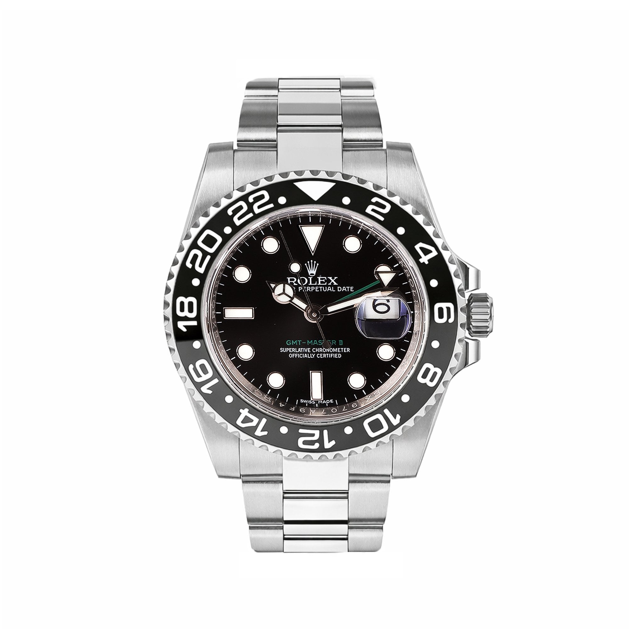 Rolex GMT Master II Oyster Perpetual Pre-owned Watch Jan 2018