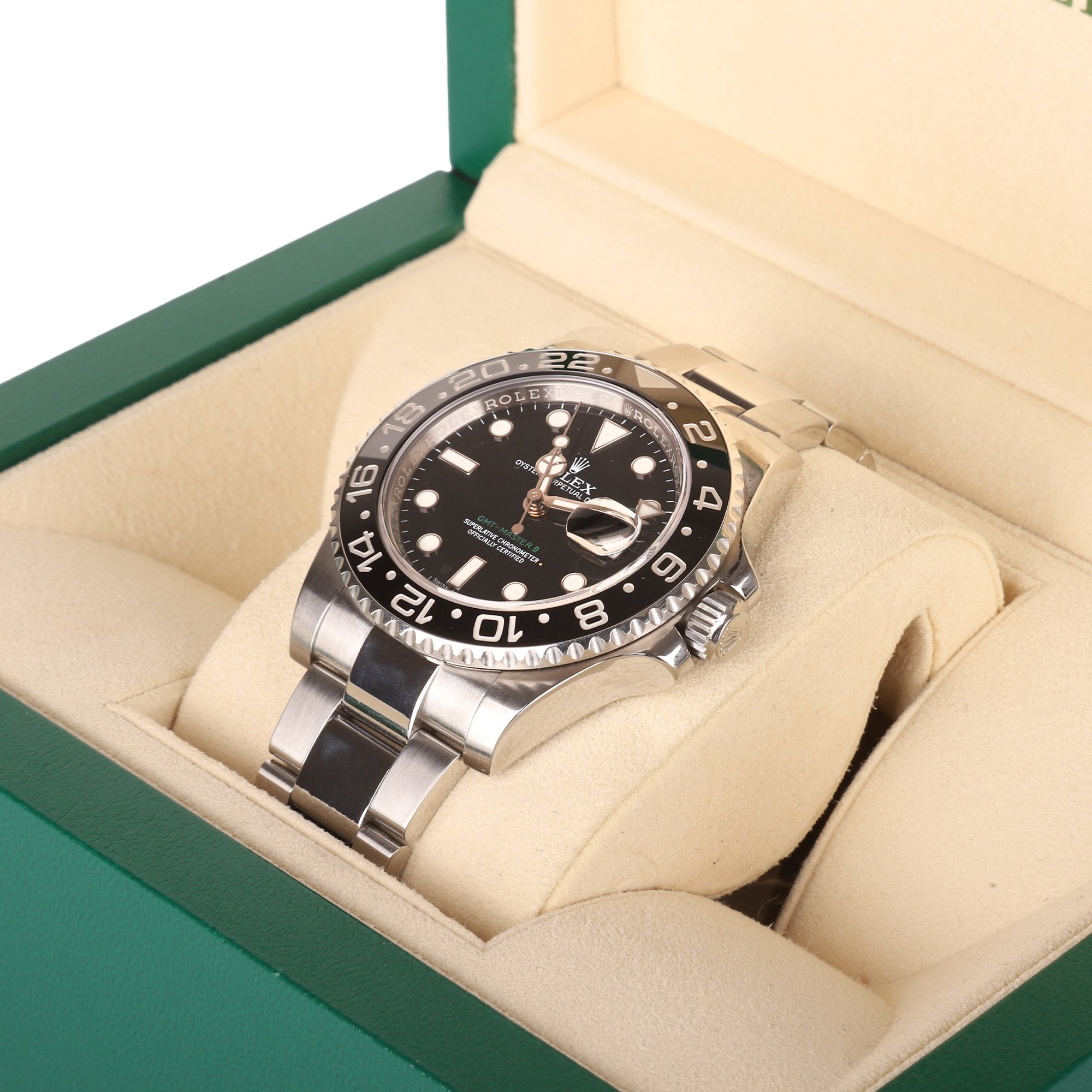 Rolex GMT Master II Oyster Perpetual Pre-owned Watch Jan 2018