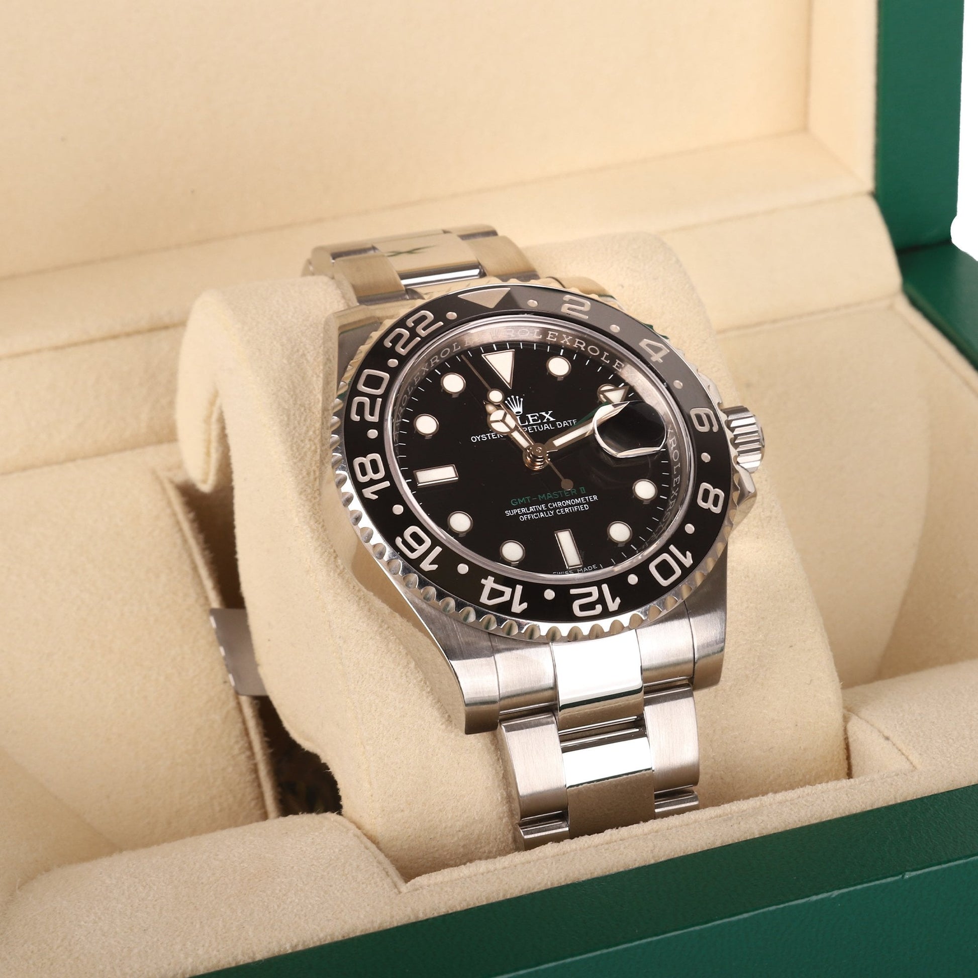 Rolex GMT Master II Oyster Perpetual Pre-owned Watch Jan 2018