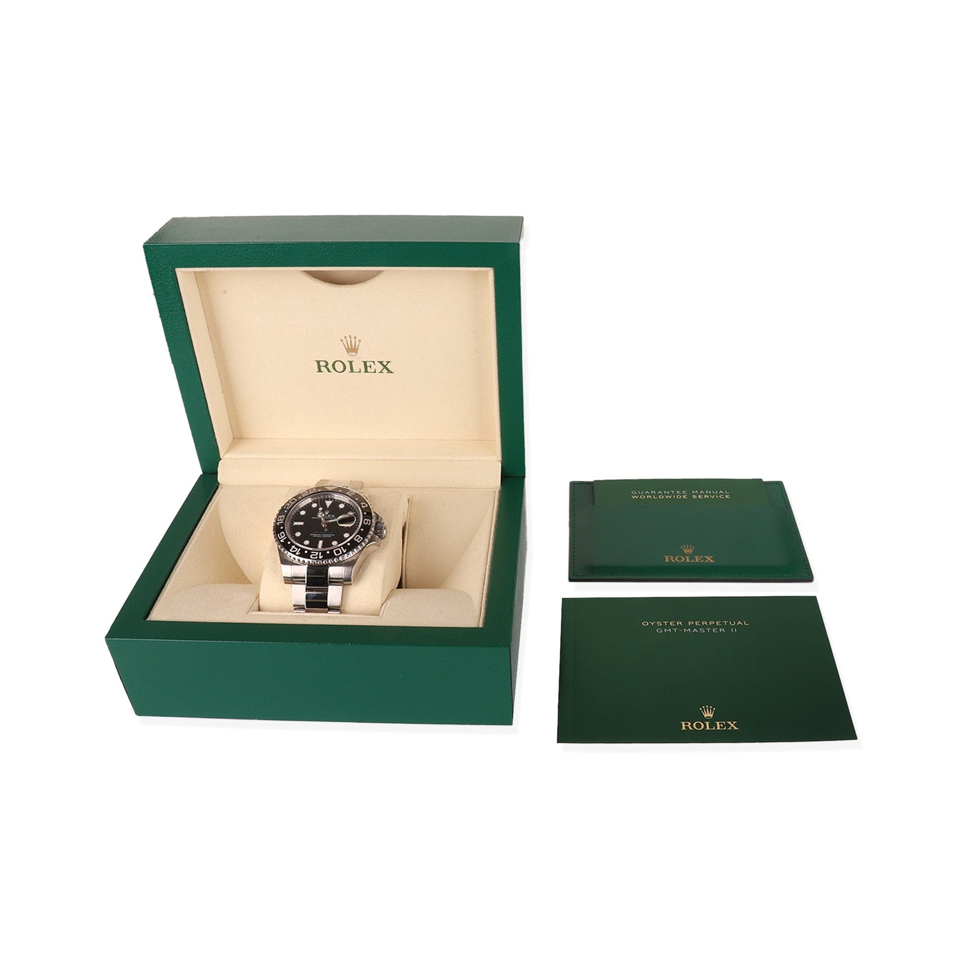 Rolex GMT Master II Oyster Perpetual Pre-owned Watch Jan 2018