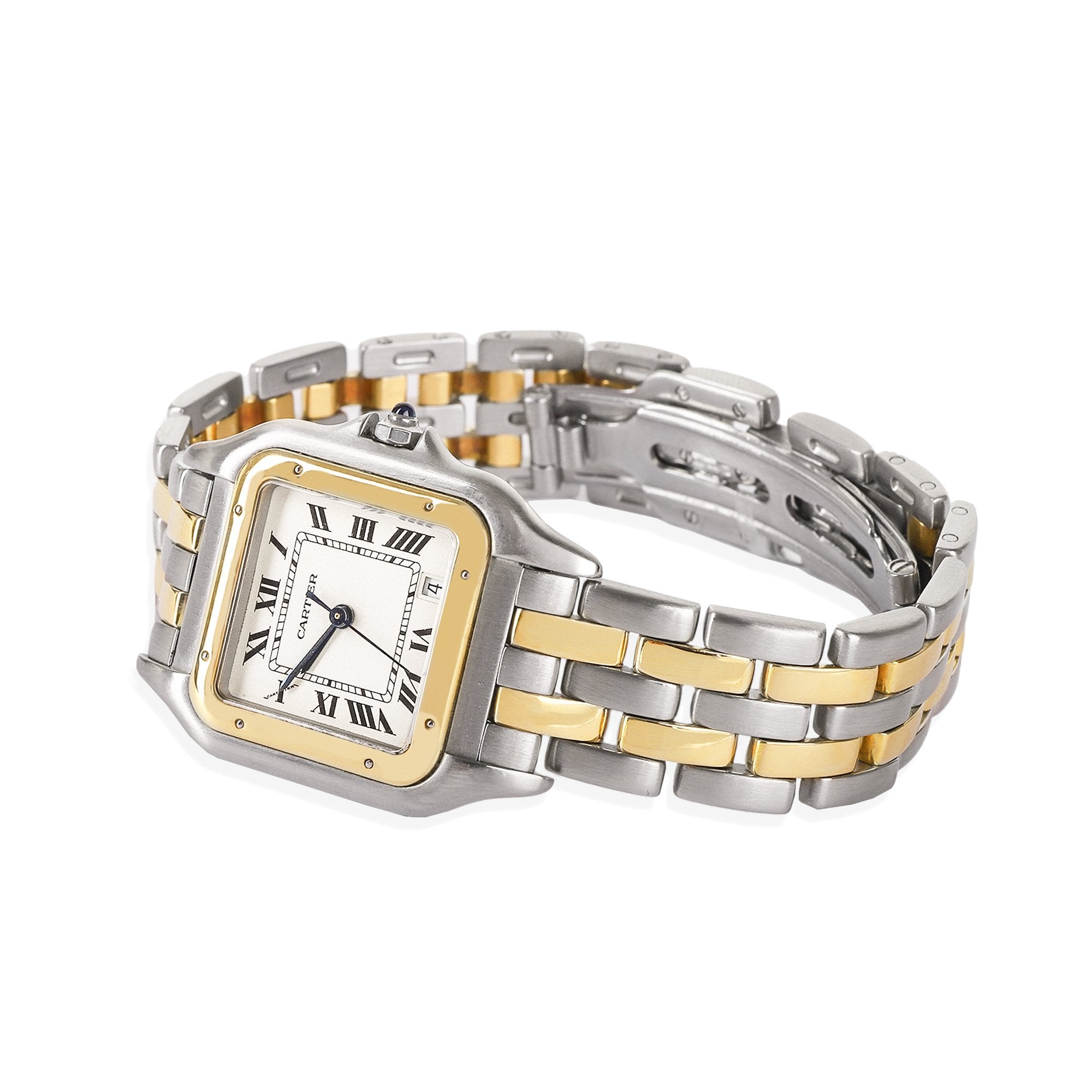 Cartier Panthère Steel and 18ct Gold Pre-owned Watch