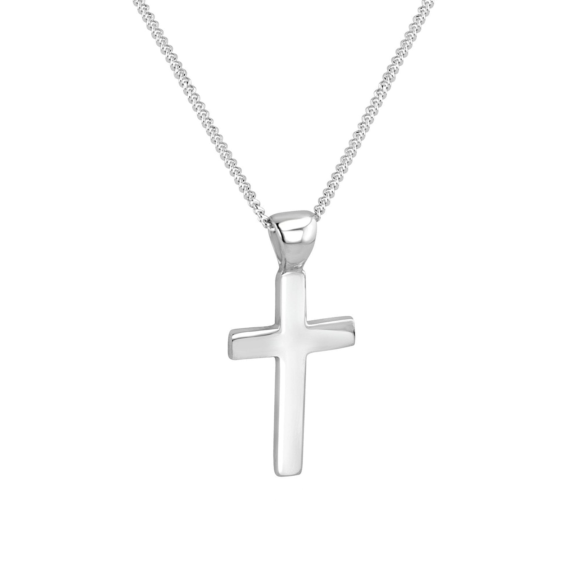 Sterling Silver Cross and Chain