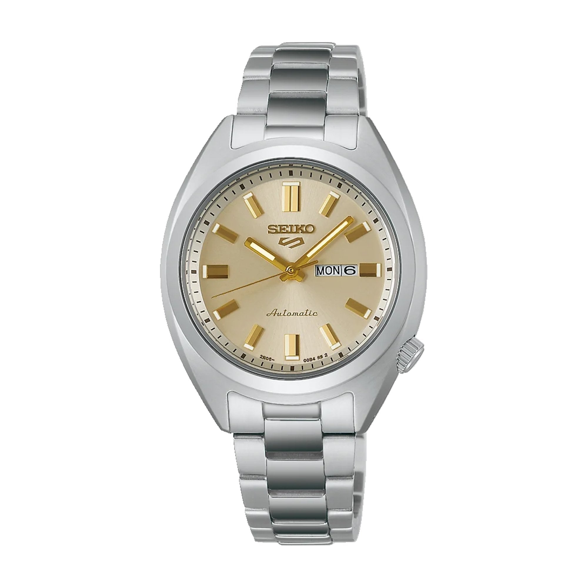 Seiko 5 Sports 'Herbitama' SNXS Automatic Women's Watch With Cream Dial