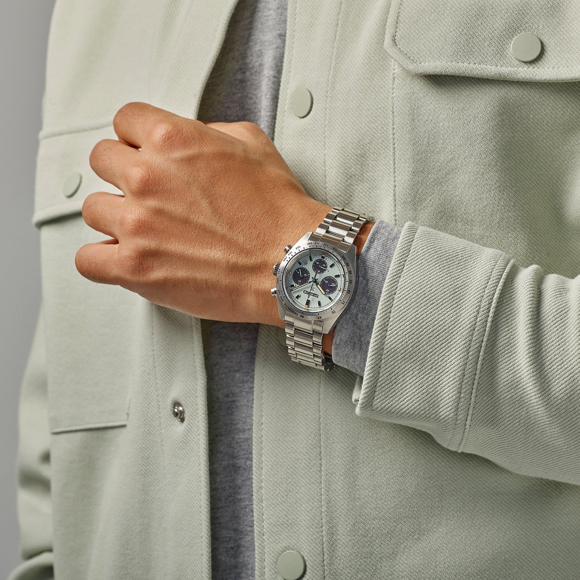 Seiko Prospex Speedtimer 'Youngtimer' Solar Chronograph Watch