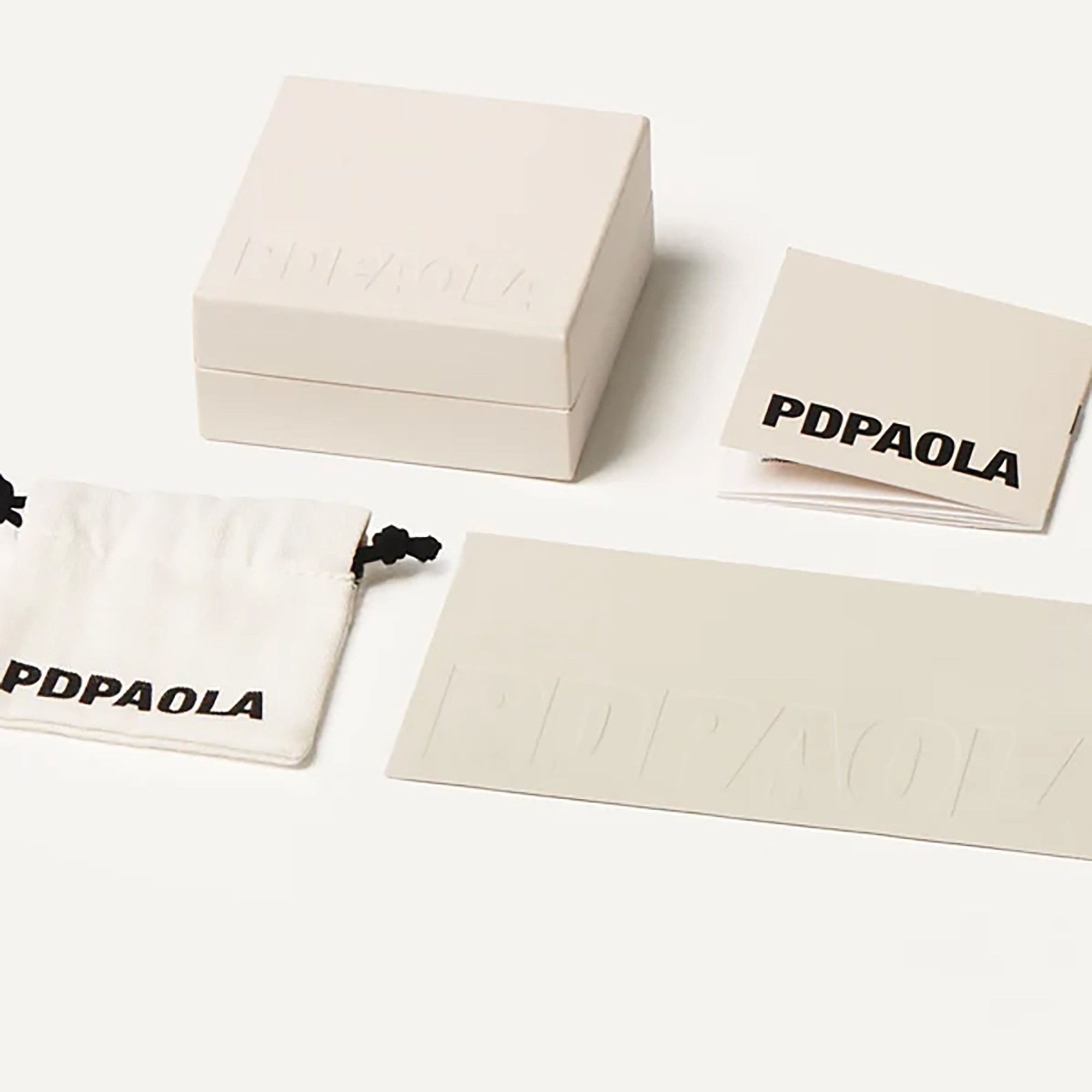 PDPAOLA 18ct Gold Plated Sterling Silver 'La Perla' Mini Stud Earrings