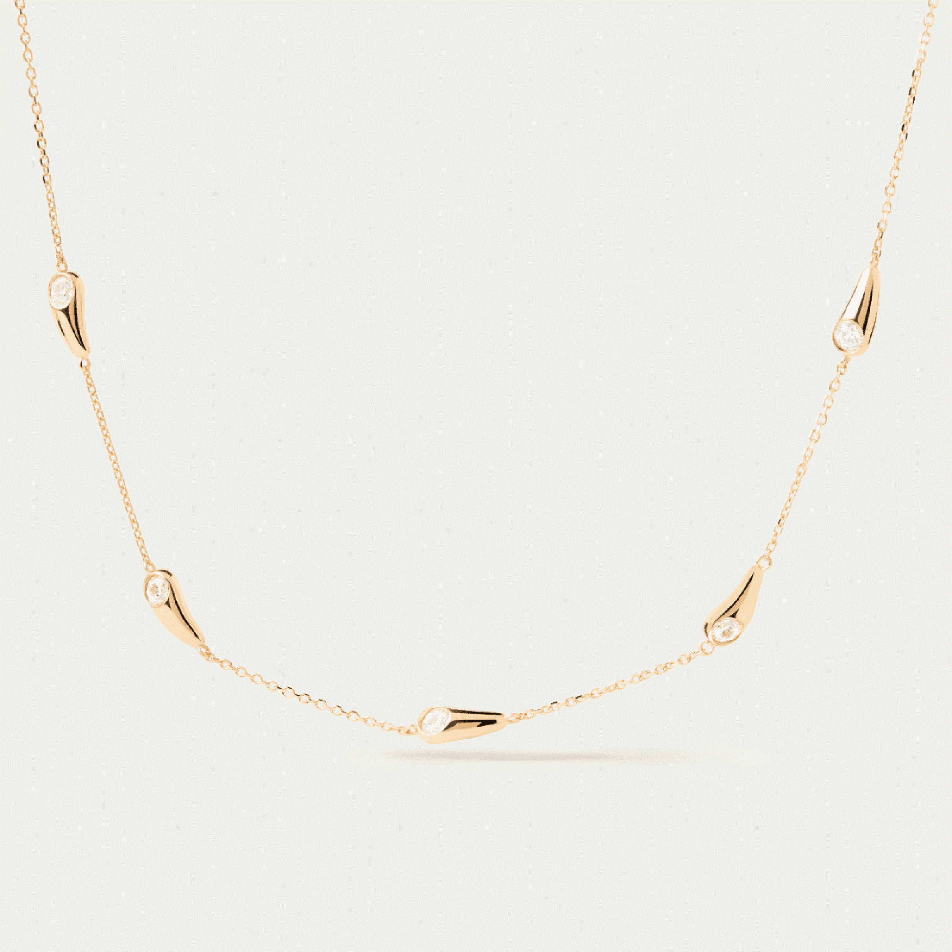 PDPAOLA 18ct Gold Plated Sterling Silver 'Becca' Necklace