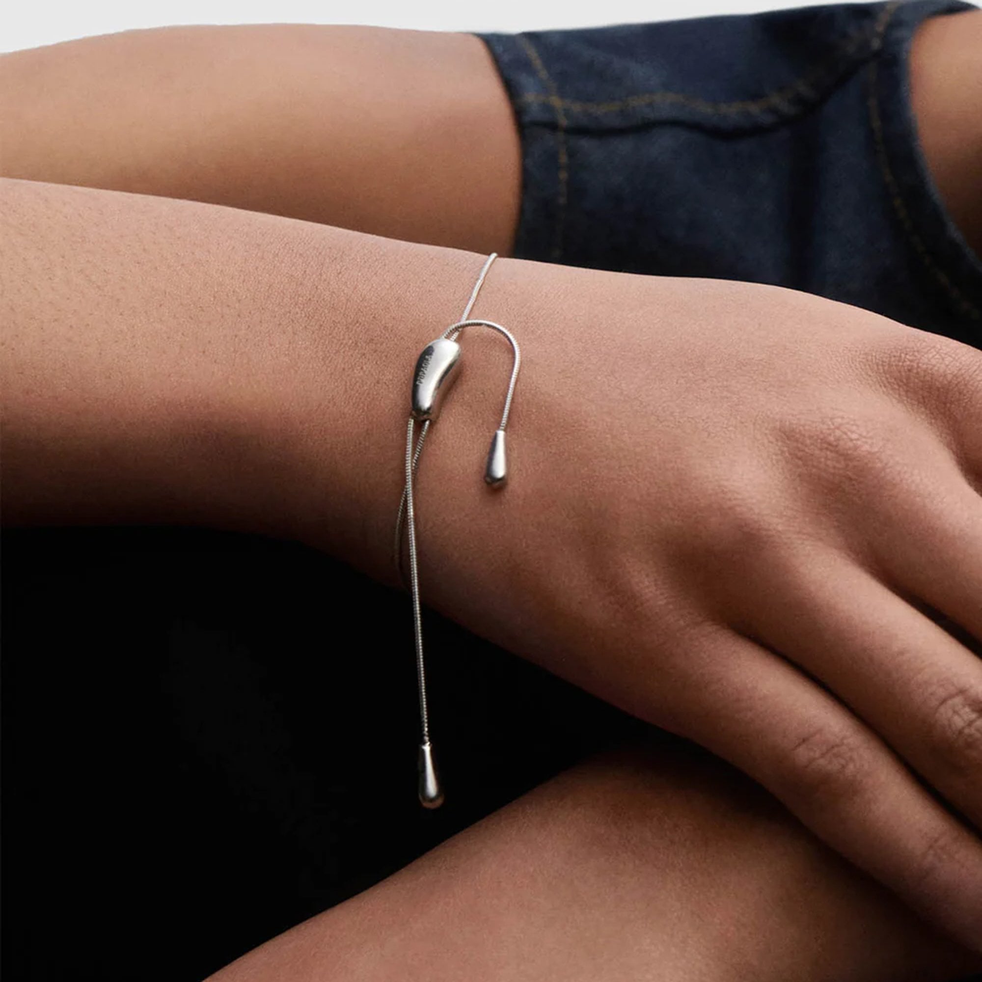 PDPAOLA Sterling Silver 'Rodeo' Bracelet