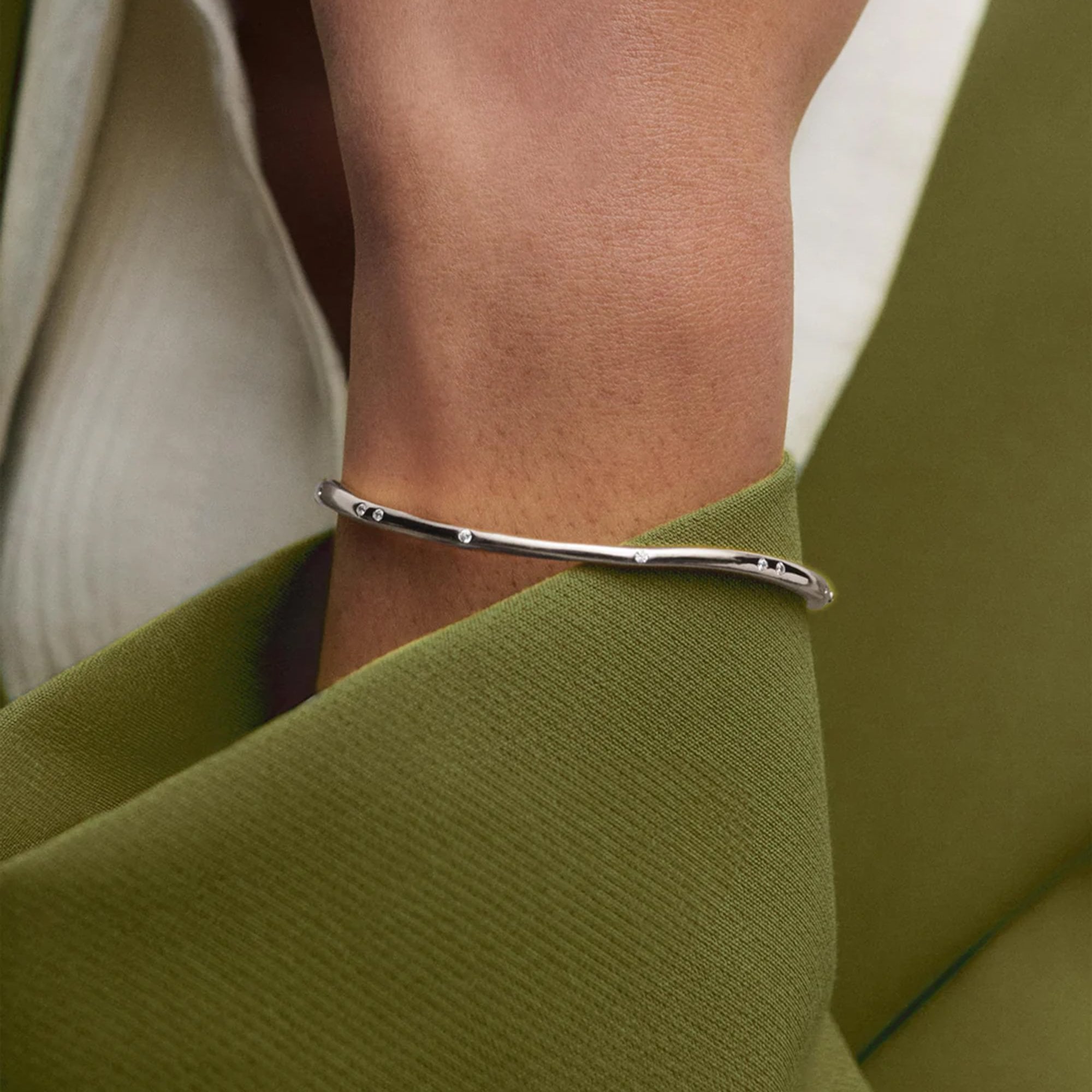 PDPAOLA Sterling Silver 'Rodeo' Bracelet