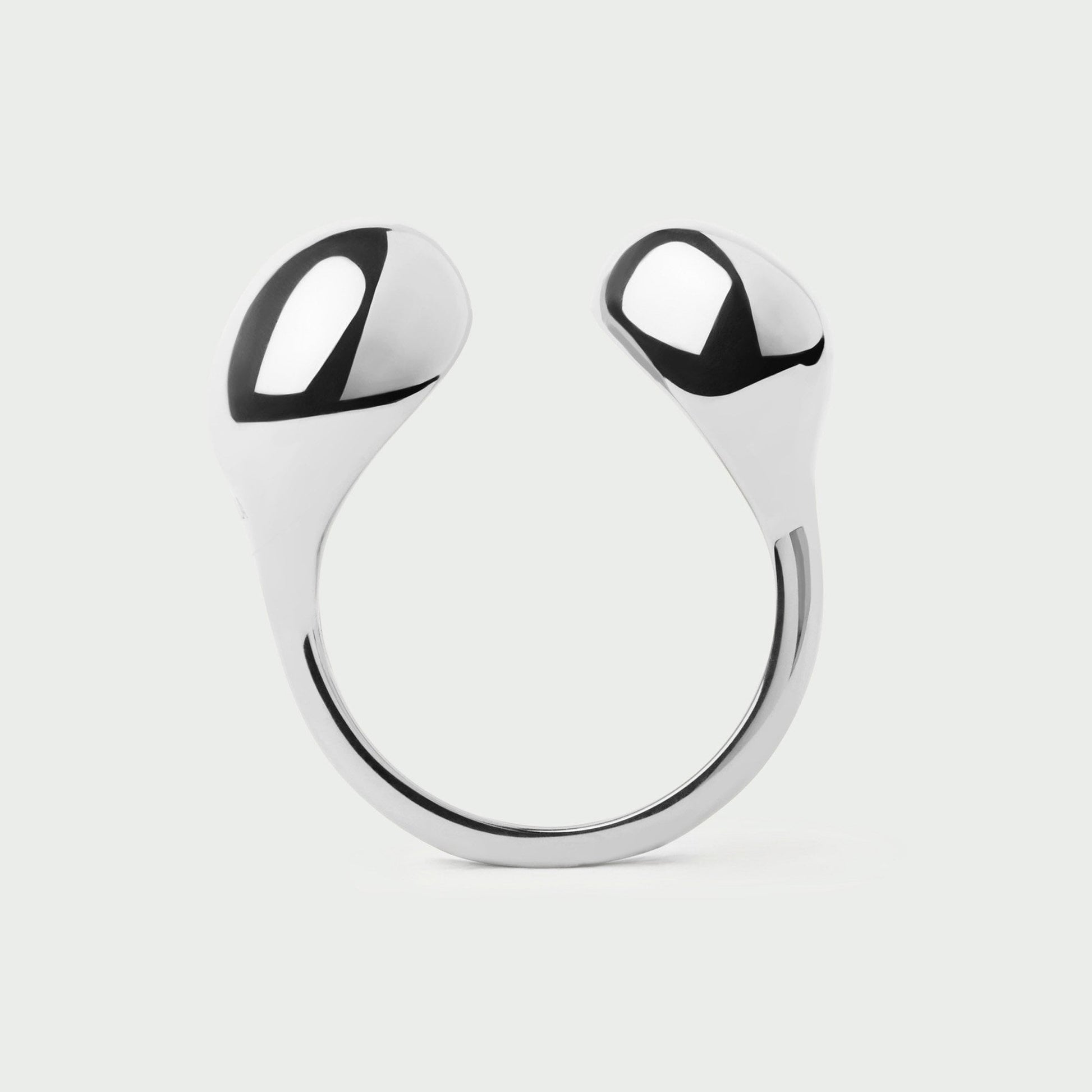 PDPAOLA sterling Silver 'Gravity' Ring