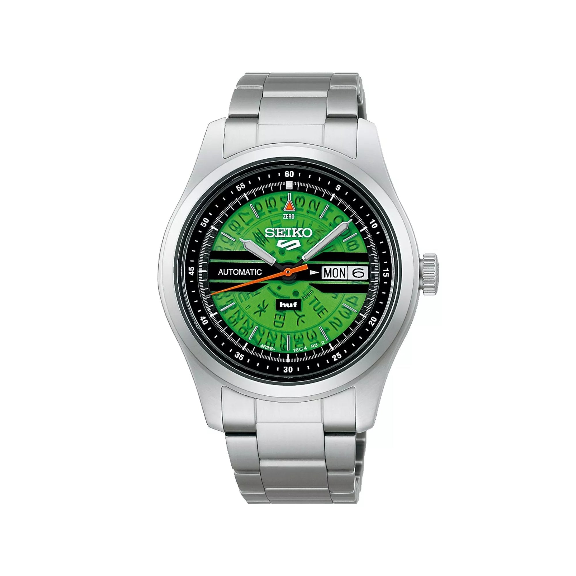 Seiko 5 Sports x ‘HUF' Limited Edition Green Watch
