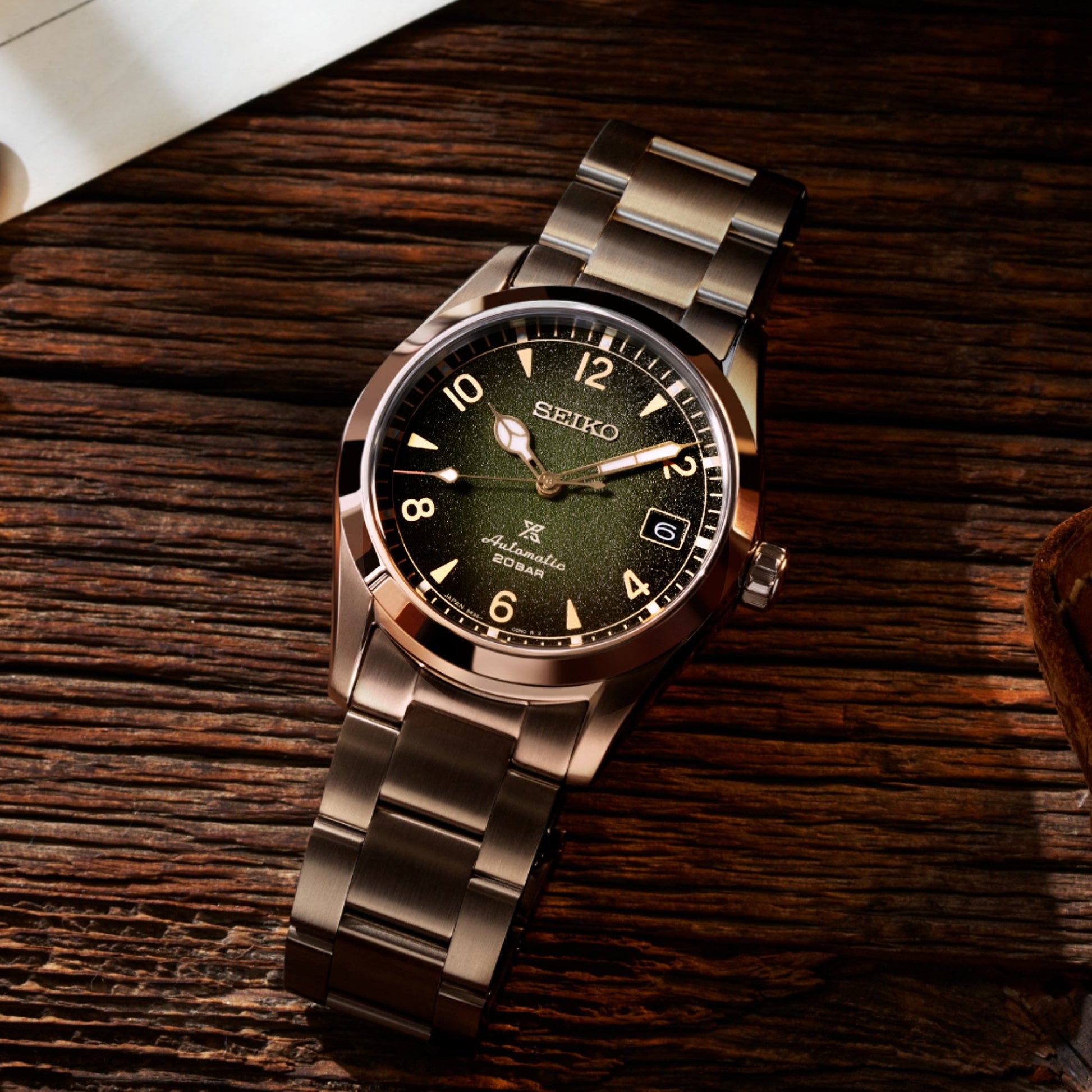Seiko Prospex Alpinist 'Land' Automatic Green Steel Watch