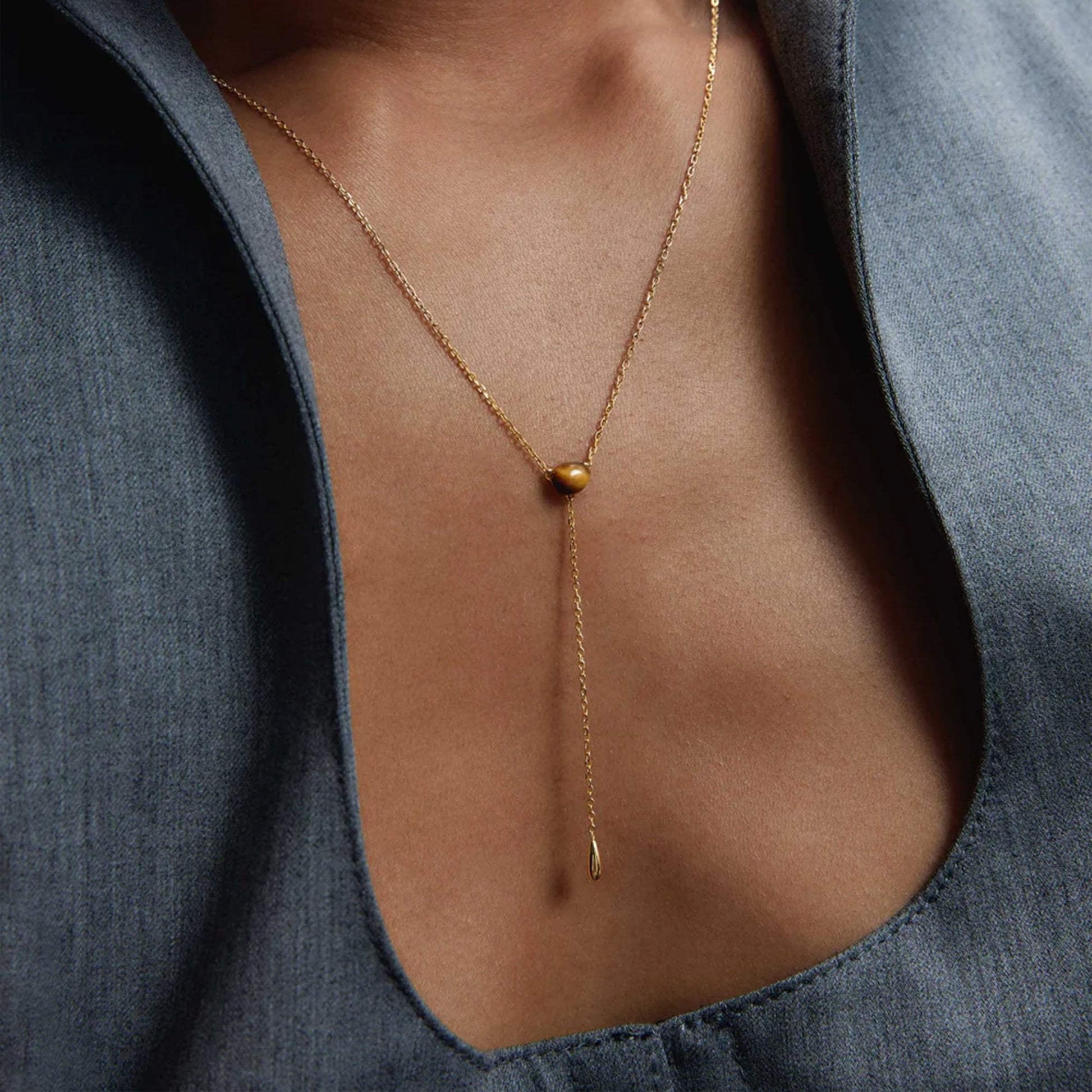 PDPAOLA 18ct Gold Plated Sterling Silver 'Stella' Necklace