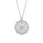 18ct White Gold Fancy Diamond Necklace