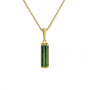 18ct Yellow Gold Green Tourmaline 1.62ct Pendant