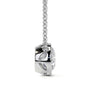 18ct White Gold 1ct Round Brilliant Lab Grown Diamond 'Victoria' Necklace