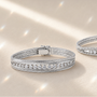 18ct White Gold Diamond Pre-Owned Bracelet
