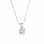18ct White Gold Diamond Pre-Owned Necklace