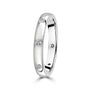 18ct White Gold Eight Diamond Pre-Owned Band Ring
