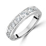 18ct White Gold Nine Stone Diamond Eternity Pre-Owned Ring