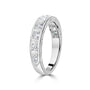 18ct White Gold Nine Stone Diamond Eternity Pre-Owned Ring