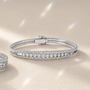 18ct White Gold Round Diamond Pre-Owned Bracelet