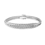 18ct White Gold Round Diamond Pre-owned Bracelet