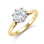 18ct Yellow Gold 1.10ct Round Brilliant Cut Diamond Solitaire Pre Owned Ring