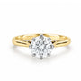 18ct Yellow Gold 1.10ct Round Brilliant Cut Diamond Solitaire Pre Owned Ring