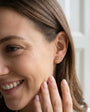 18ct Yellow Gold Bubble Style RBC Diamond Earrings