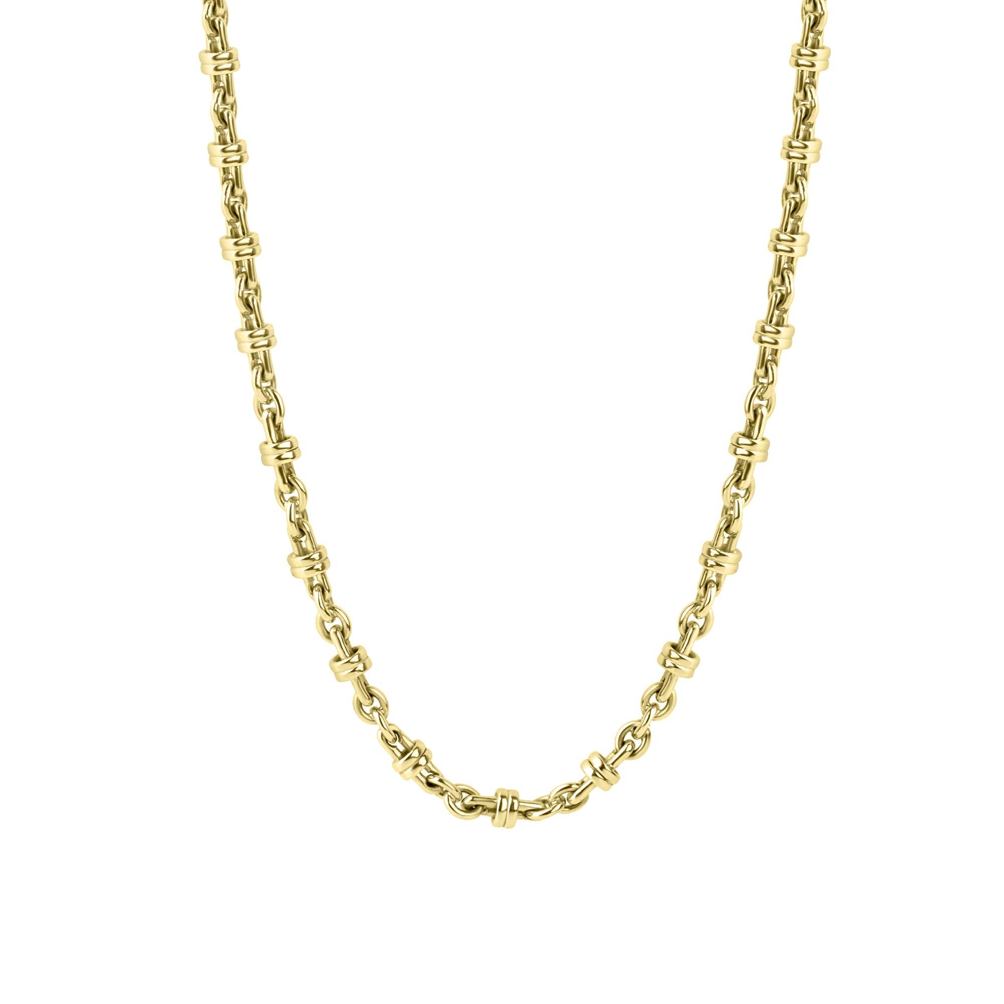 18ct Yellow Gold Fancy Link Pre-Owned Chain