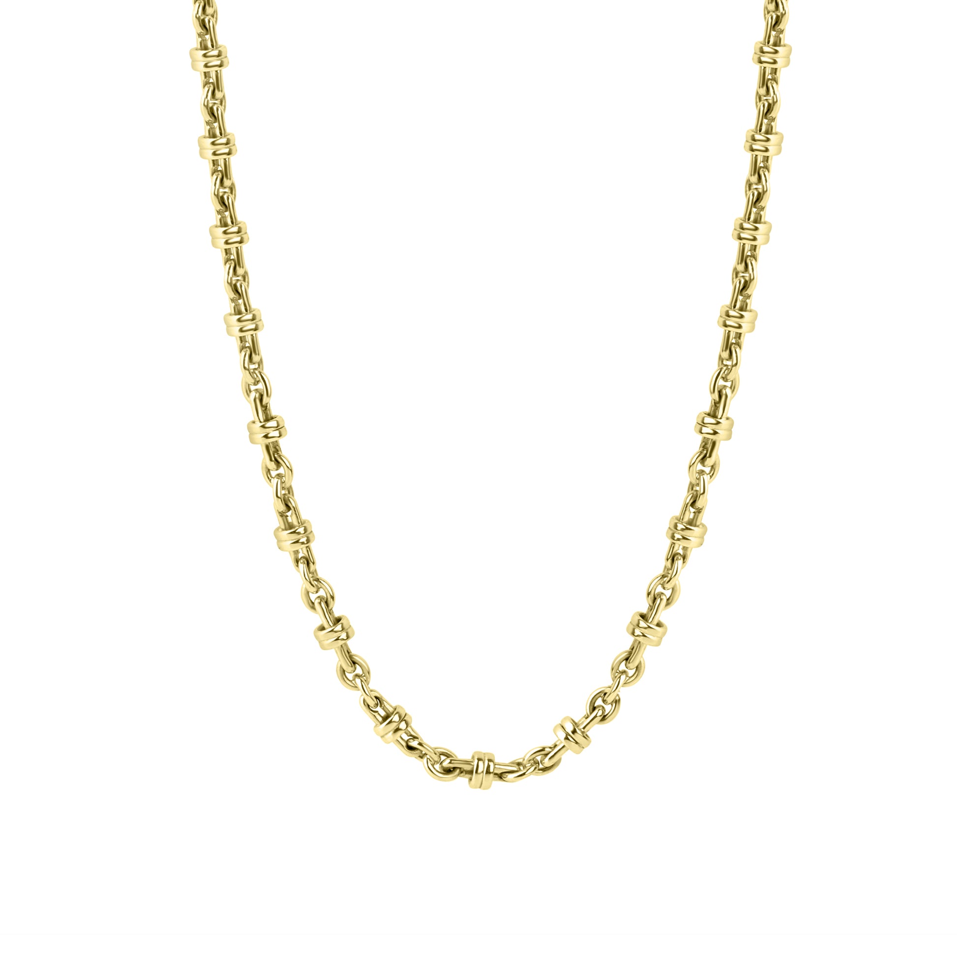 18ct Yellow Gold Fancy Link Pre-Owned Chain
