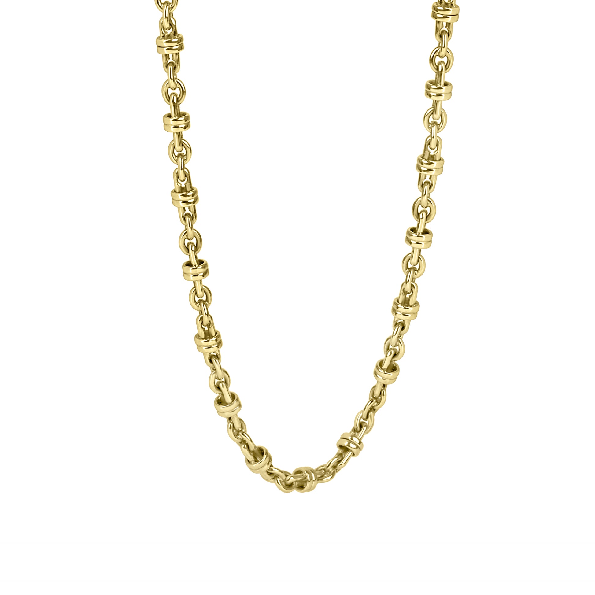 18ct Yellow Gold Fancy Link Pre-Owned Chain